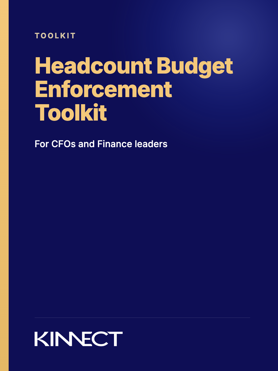 Headcount Budget Enforcement Toolkit cover