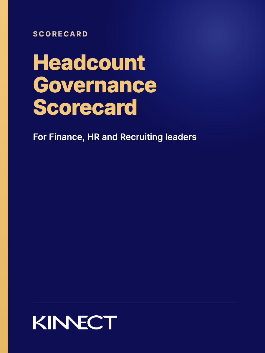 Headcount Governance Scorecard cover