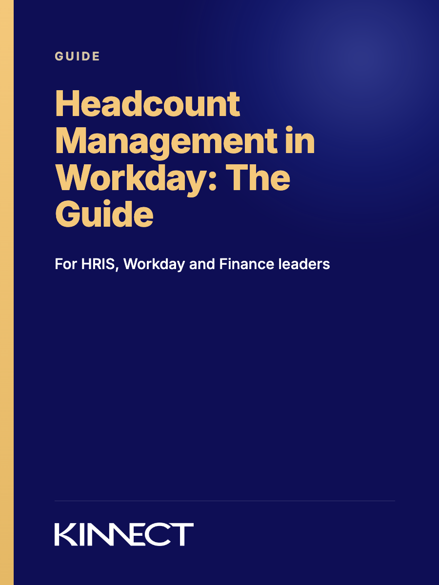 Headcount Management in Workday: The Guide cover